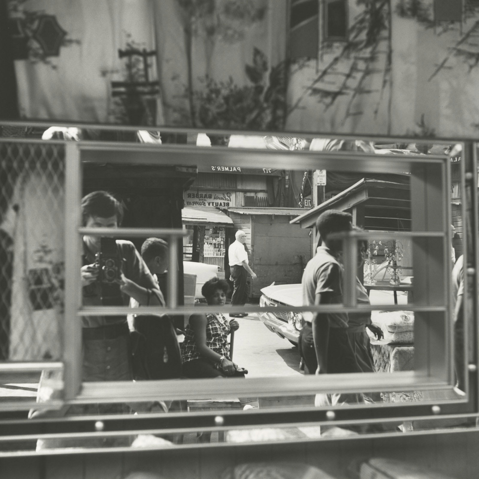 Self-portrait, Halsted Street, Chicago, August 25, 1961