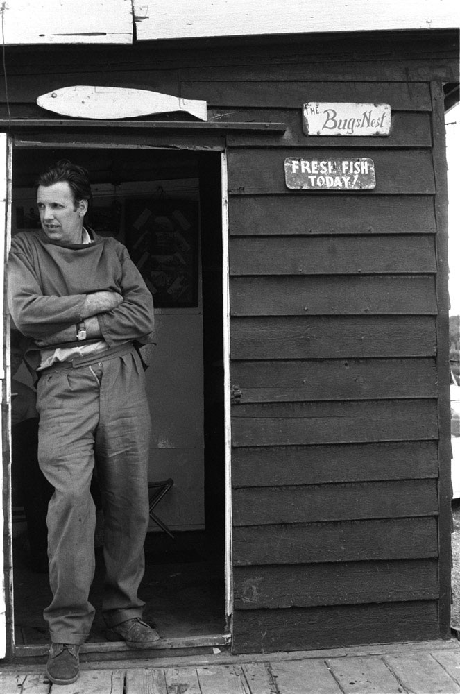 Fisherman, Dunwich, Suffolk, 1972