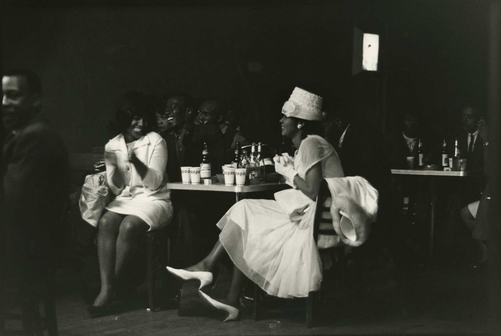 At a Lightnin' Hopkins concert, Western Hall, Chicago, 1965