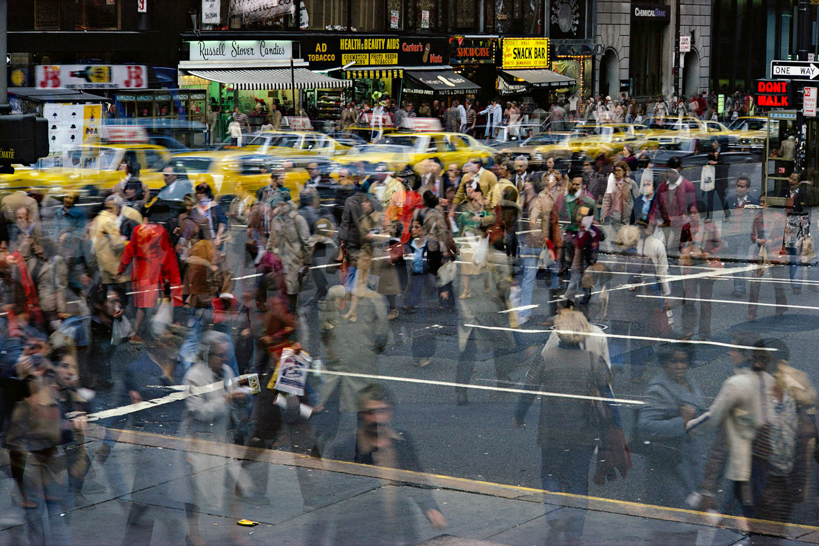 New York Street Crossing, 1978