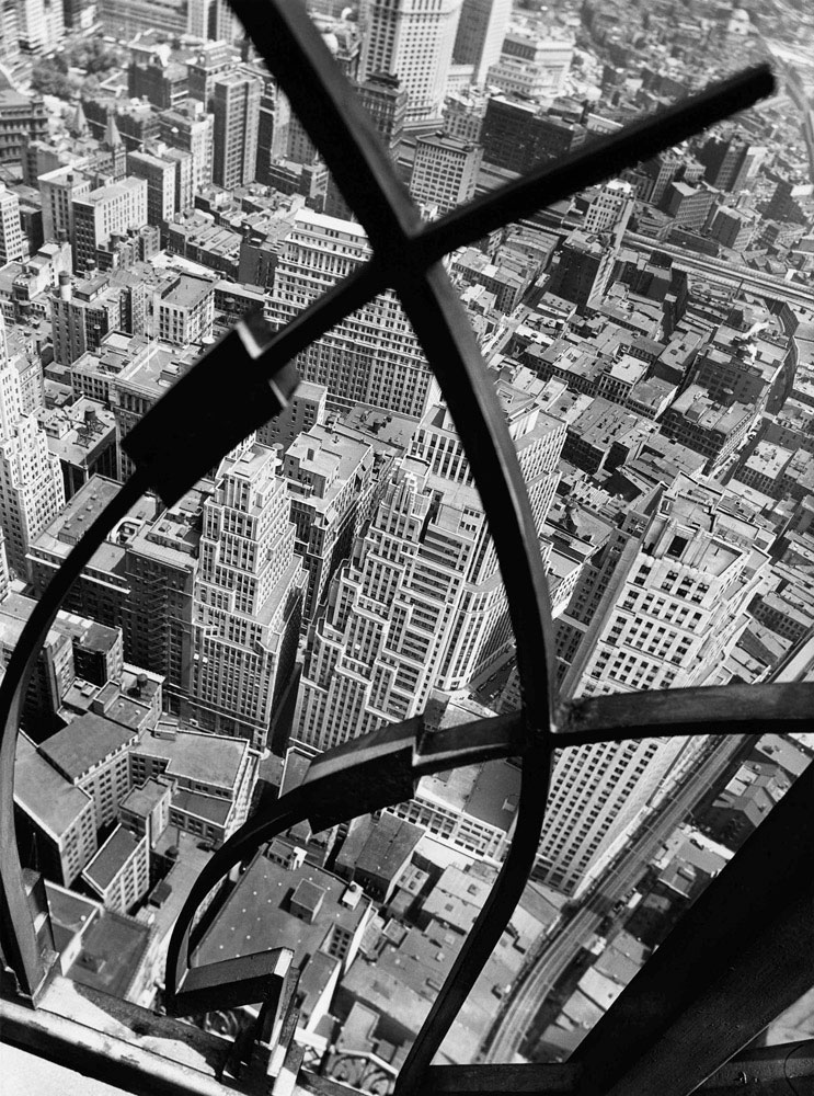 City Arabesque form the roof of 60 Wall Street Tower, New York, 1938