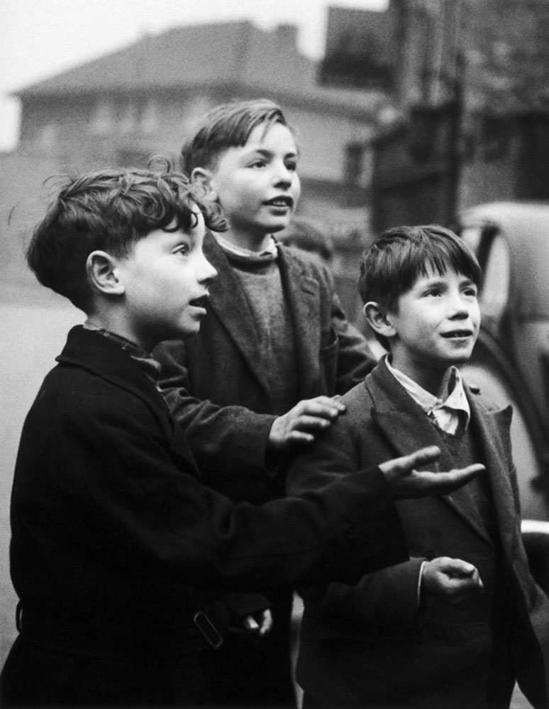 Enfants, Londres, Royaume Uni, 1954