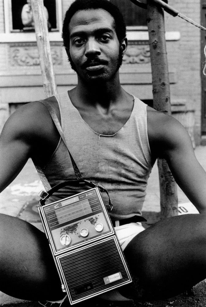 Guy with Radio, Eath 7th Street, New York, 1977
