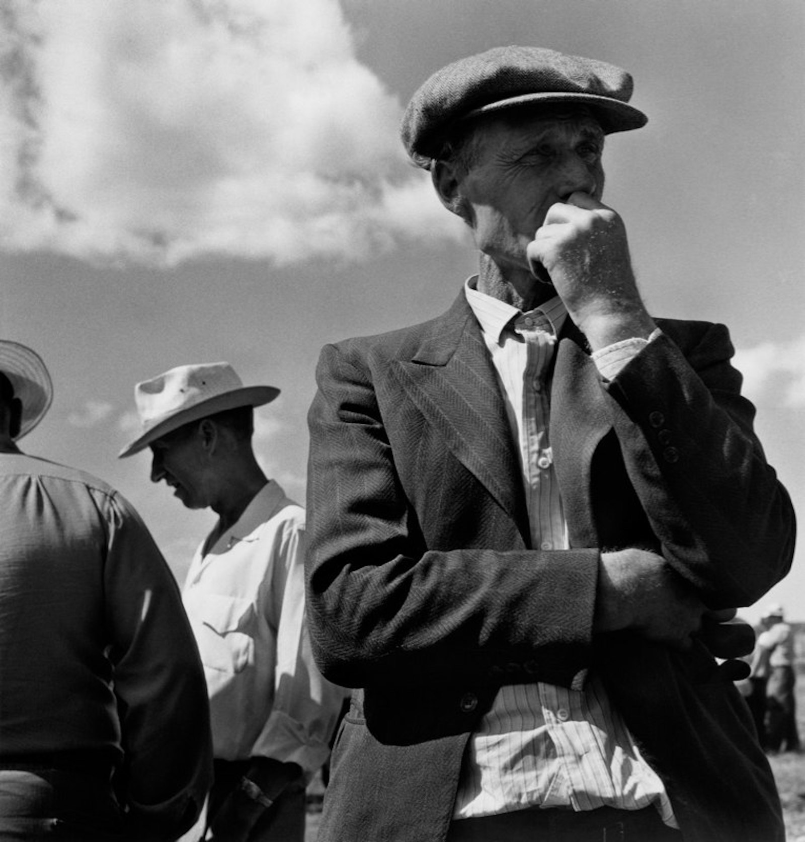 Patato Farmers, Maine, 1954