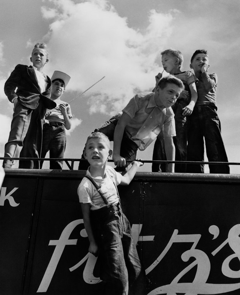 Children at Fair, 1954
