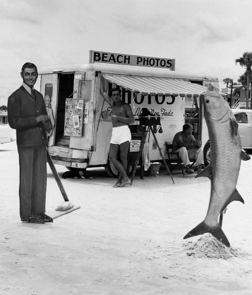 Beach Photos with Fish, Florida, c. 1954