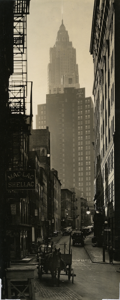 Cliff and Ferry Streets, Manhattan, Nov. 2, 1935