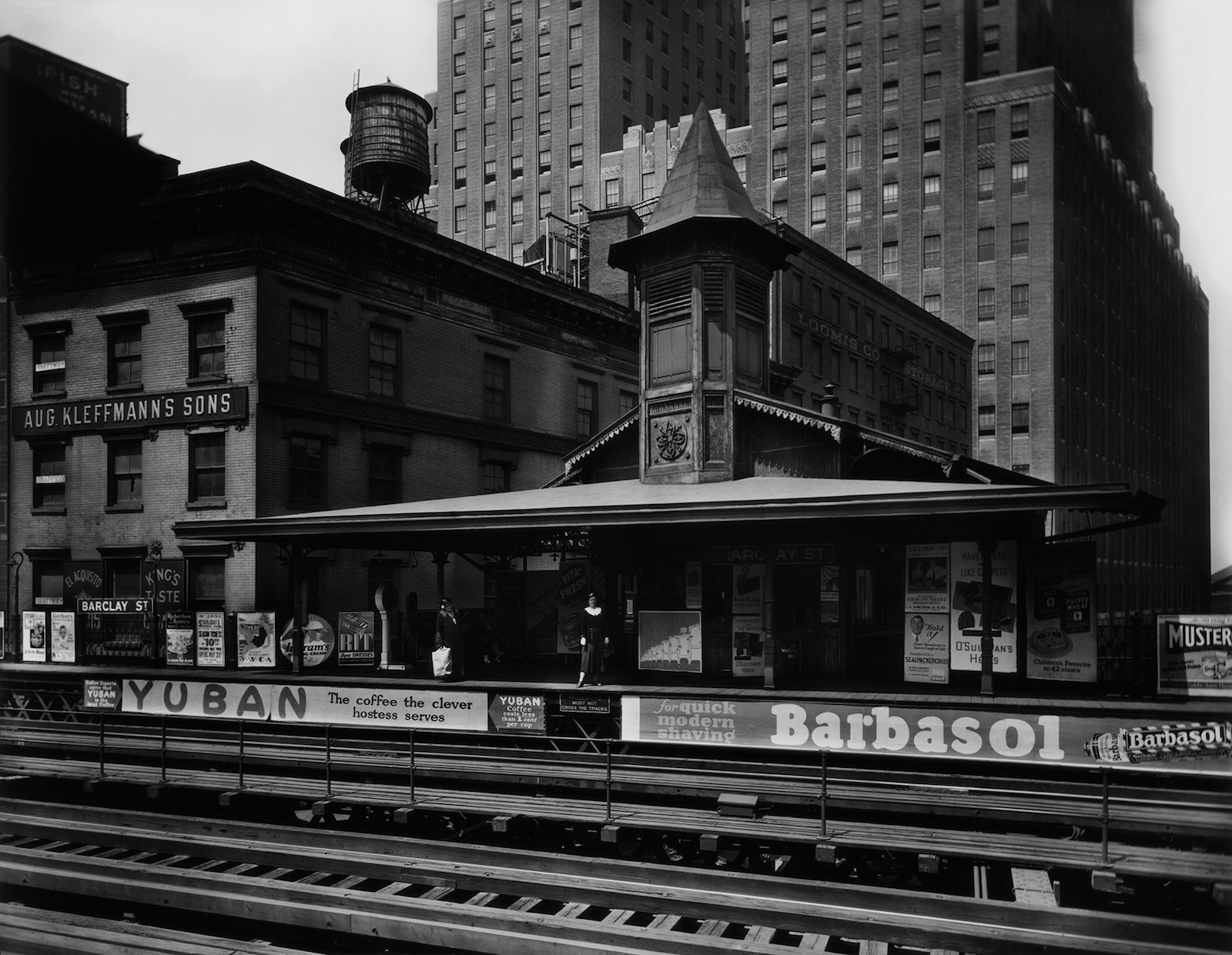 Barclay Street Station, New York, c. 1932