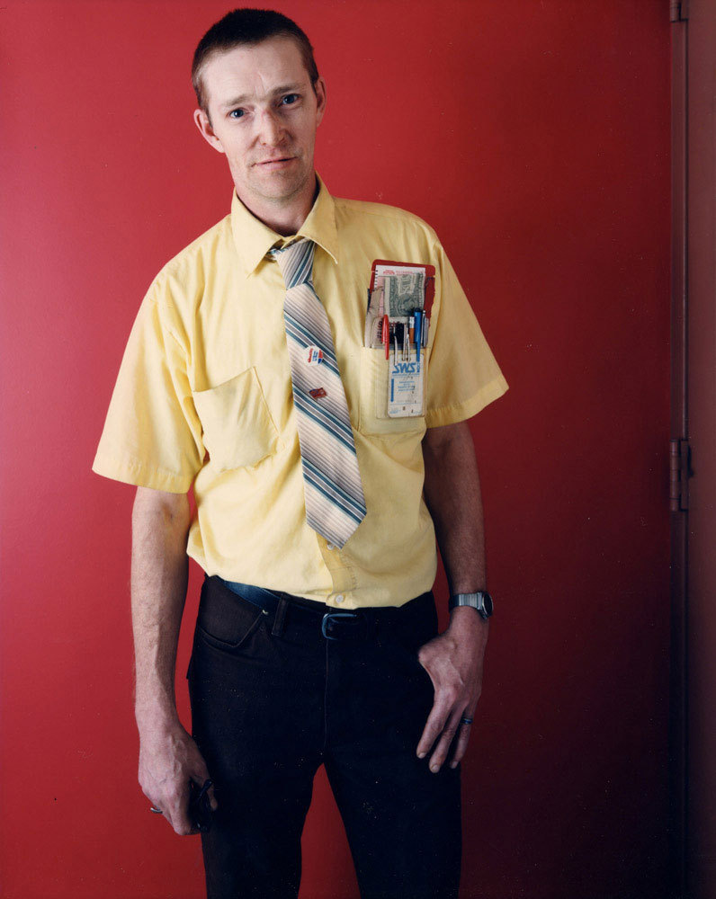 Man with Pocket Pens, Binghamton, NY, 1987