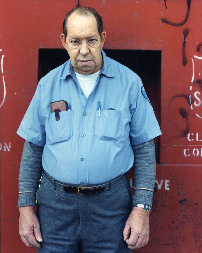 Security guard, Binghamton, NY, 1987