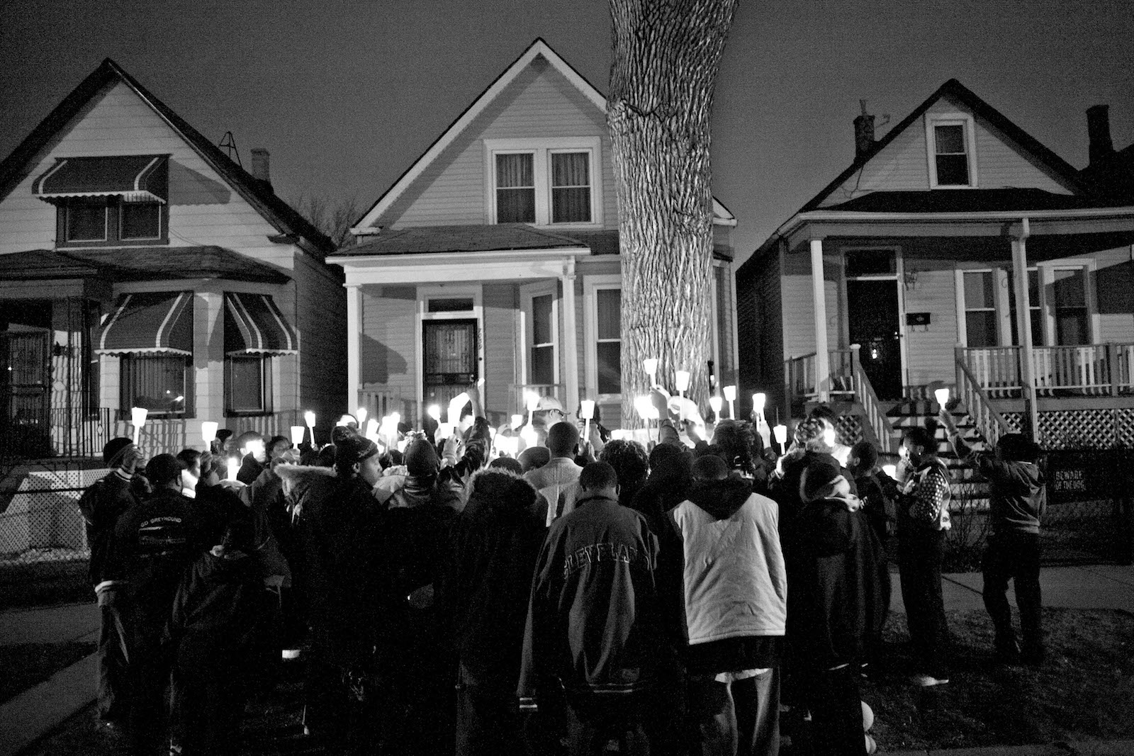 Night Vigil, Englewood, Chicago, 2008
