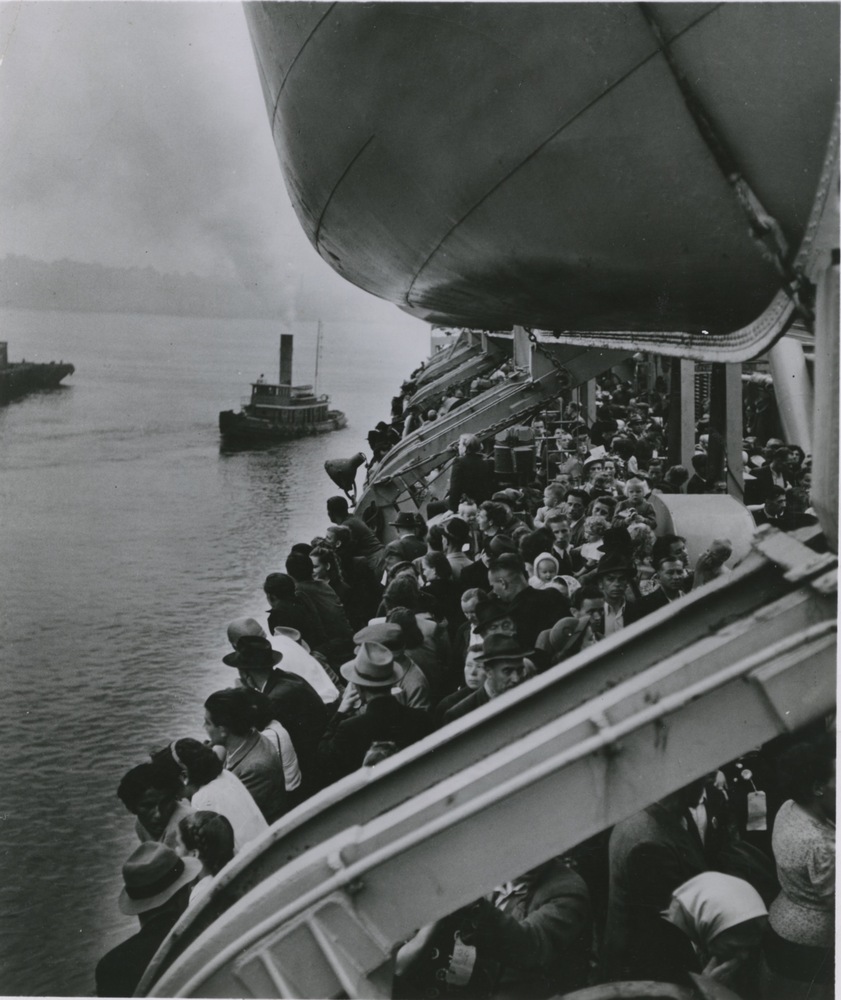 Last D.P. Boat, Ellis Island, 1951