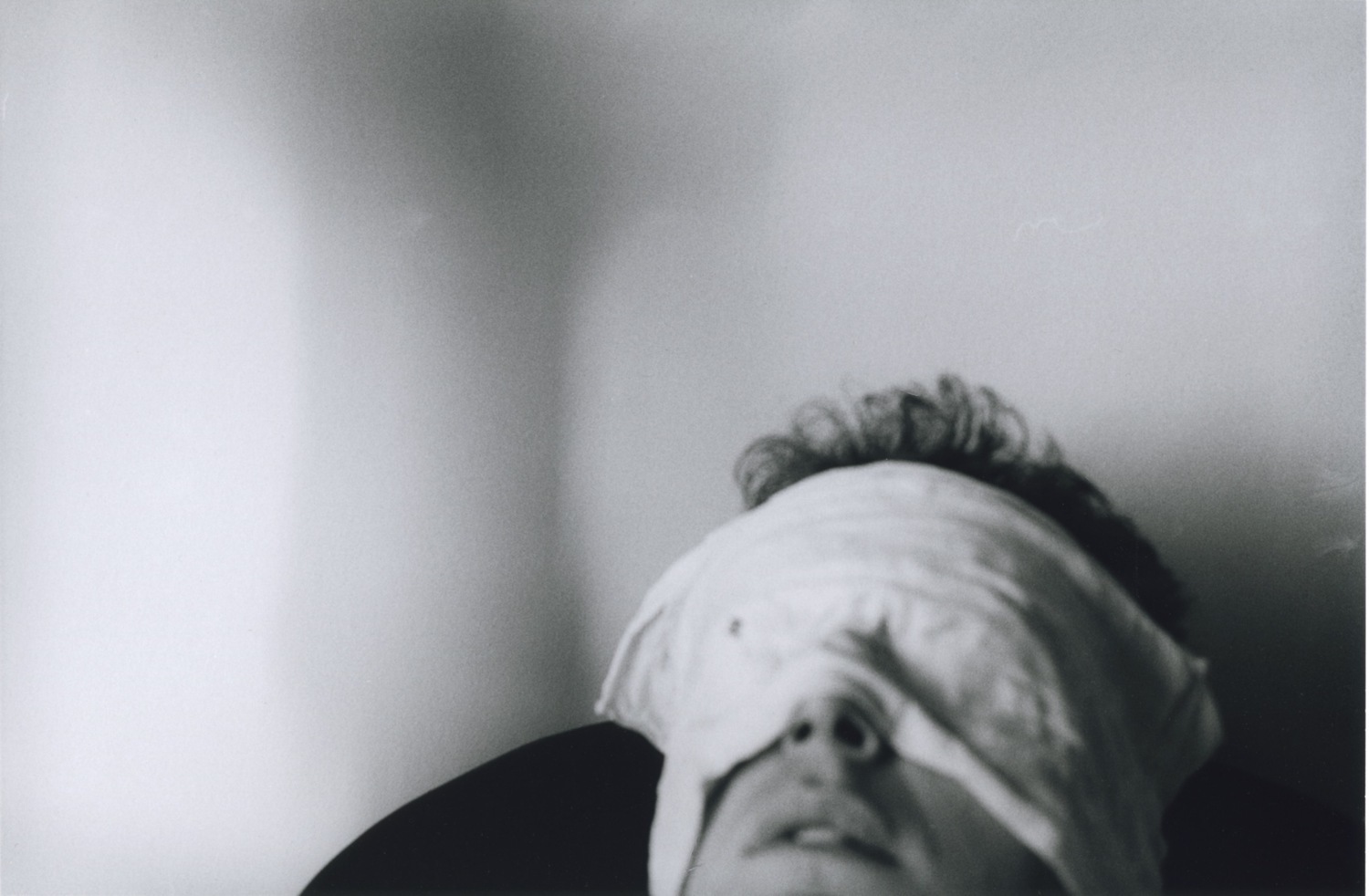 Autoportrait, yeux bandés, 1986
