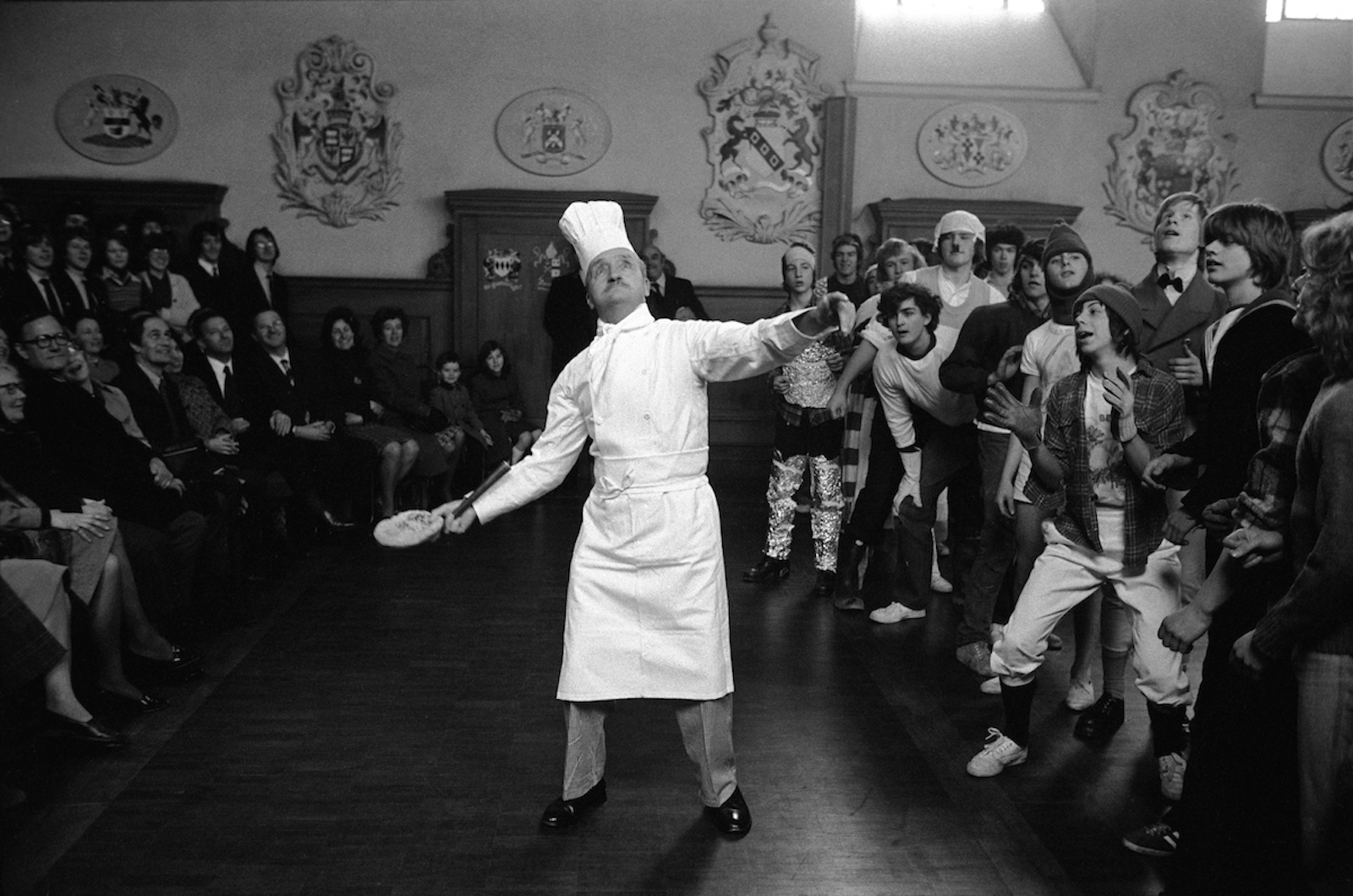 Pancake Greeze, Westminster School, 1976