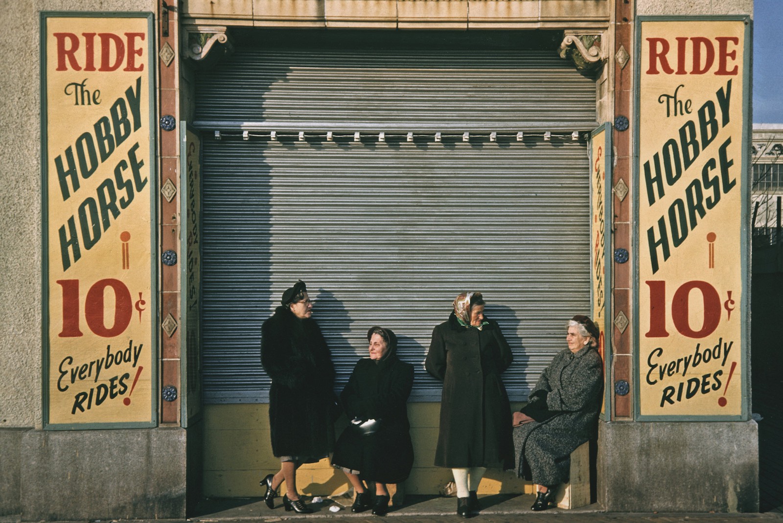 Hobby Horse, Winter Boardwalk, 1953