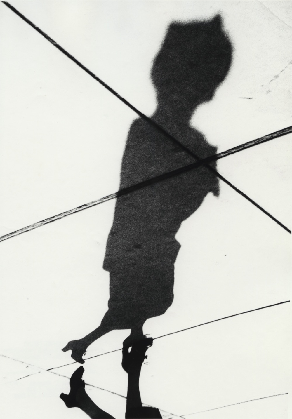 Woman in High Heels, Shadow Series, Chicago, 1951