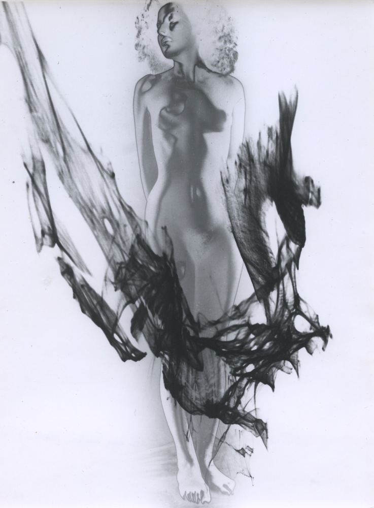 Nu à la flamme noire (Étude pour les fleurs du mal), 1937
