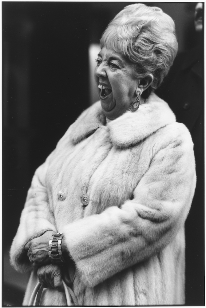 Woman and Furcoat, New York City, 1980