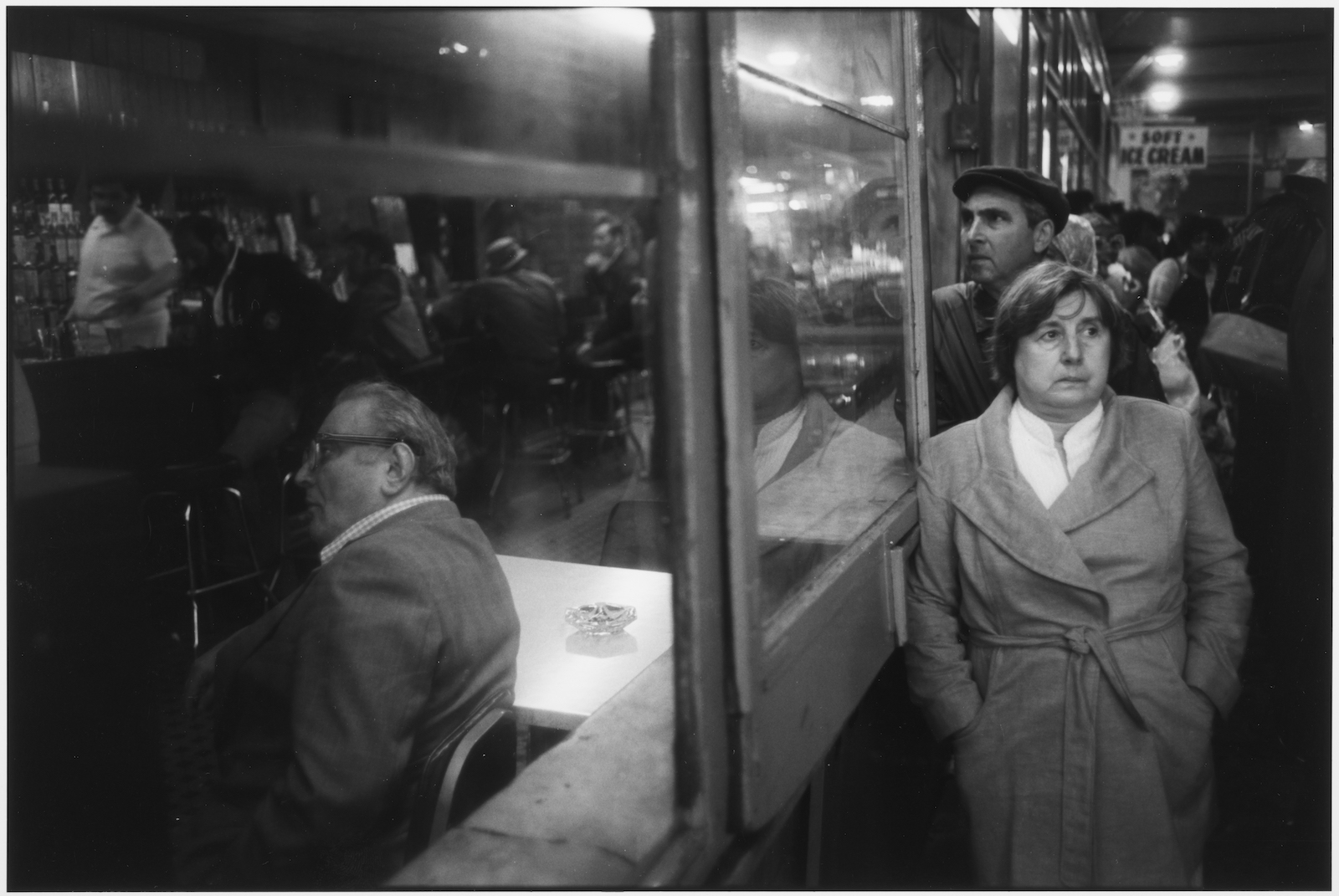 People at Pellow's Bar, Coney Island, 1979