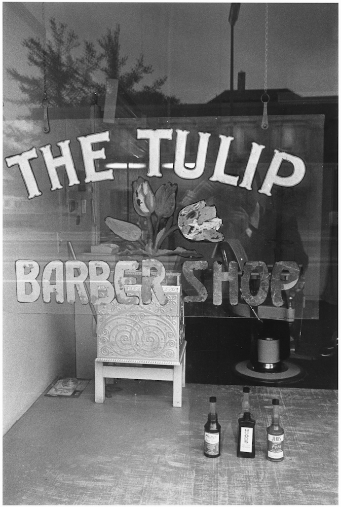The Tulip Barbershop, Minneapolis, Minnesota, 1970