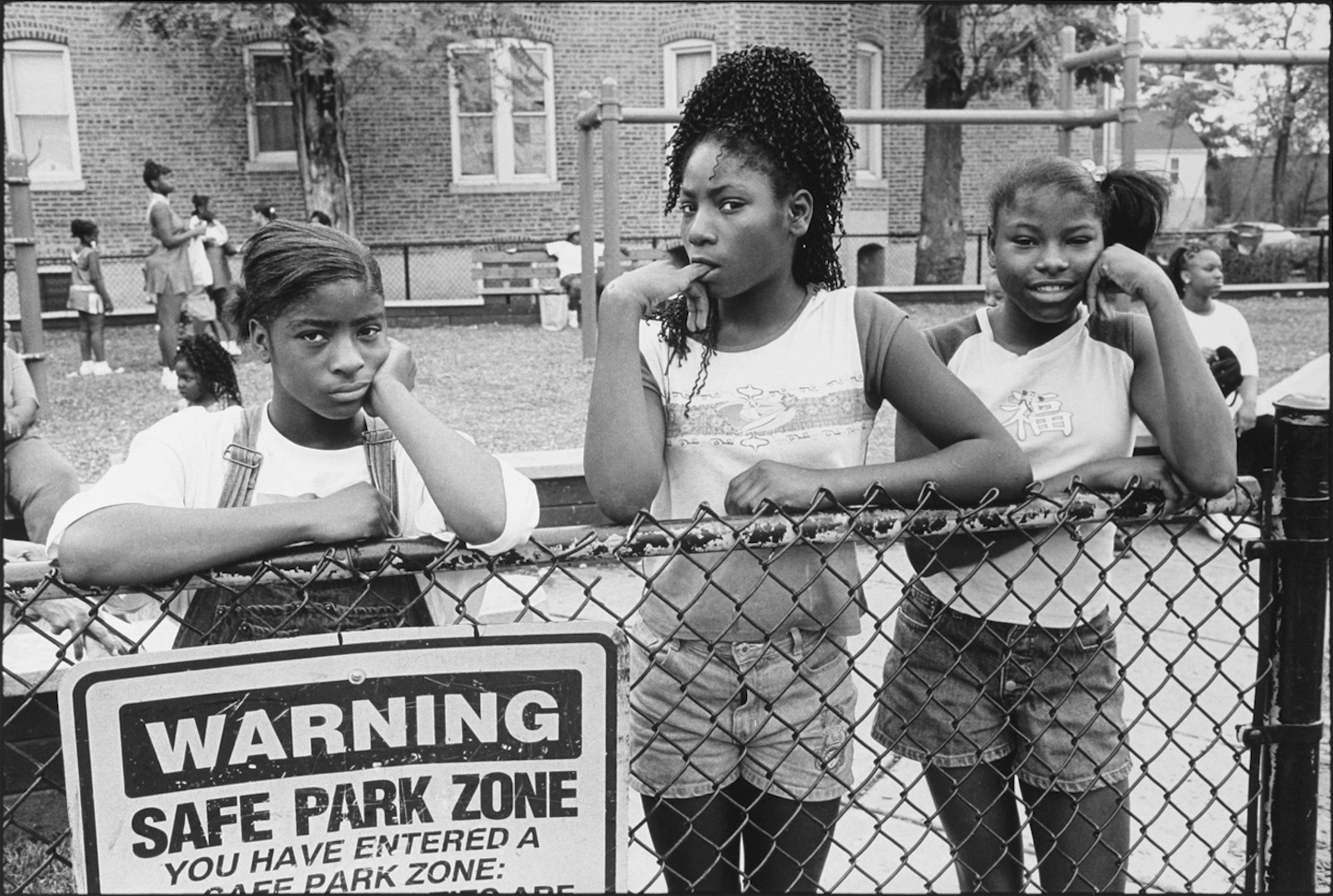 Young women, Englewood, Chicago, 2000