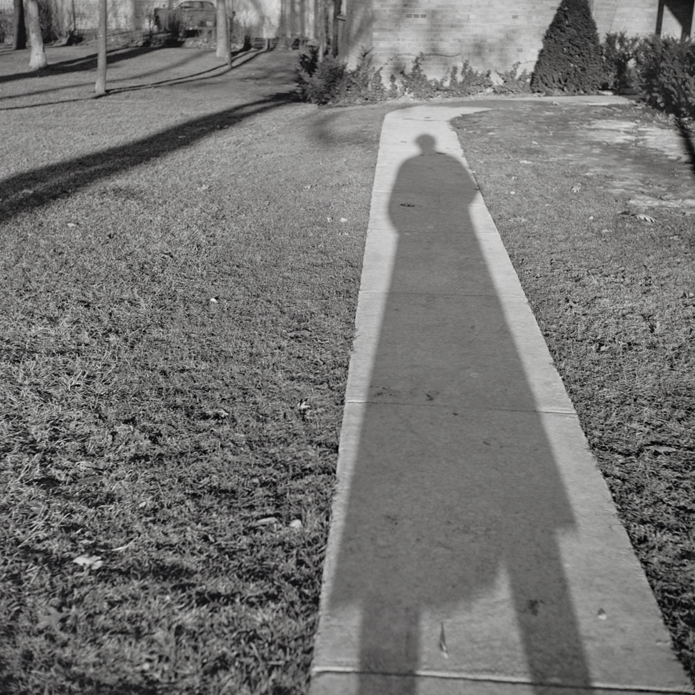 Self-portrait, Chicago area, 1956