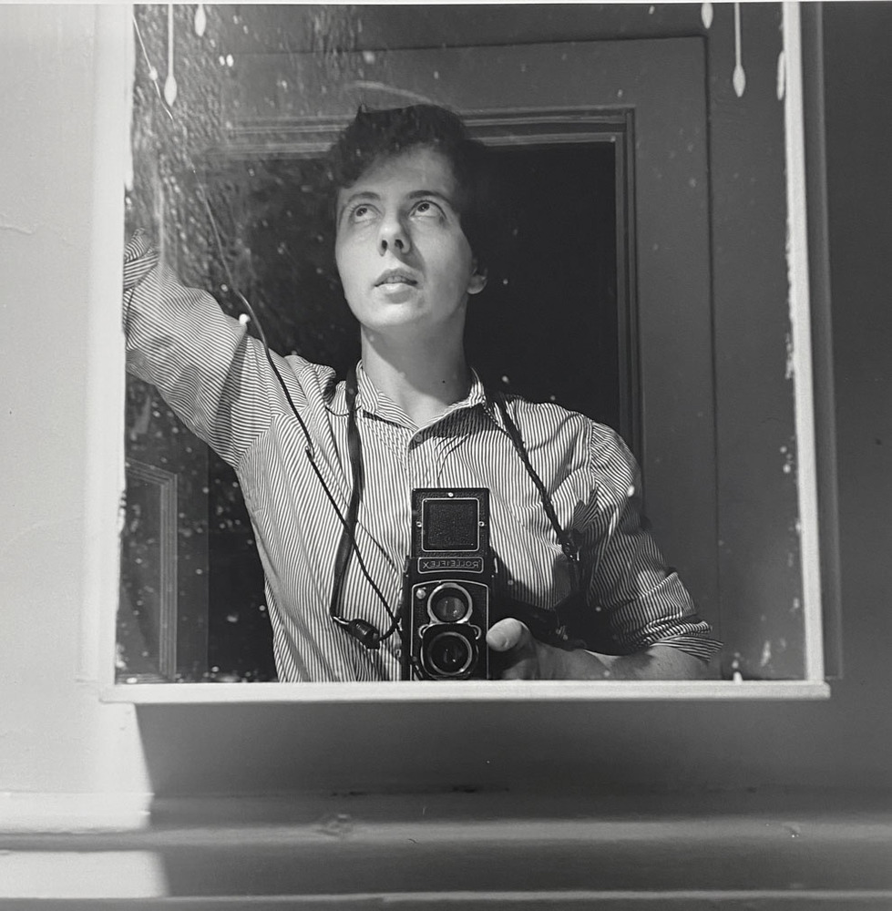 Self-portrait, New York, NY, 1954