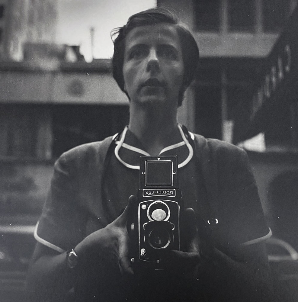 Self-portrait, New York, NY, 1954